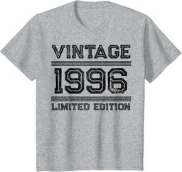 Vintage 1996 Born in 1996 birthday gift T-Shirt