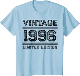 Vintage 1996 Born in 1996 birthday gift T-Shirt