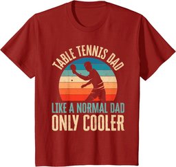 Table Tennis Dad Ping Pong Player Father's Day Gift T-Shirt