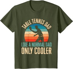 Table Tennis Dad Ping Pong Player Father's Day Gift T-Shirt