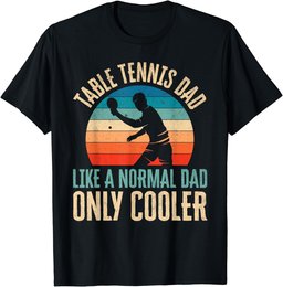Table Tennis Dad Ping Pong Player Father's Day Gift T-Shirt