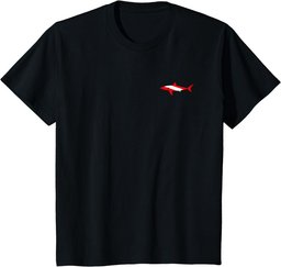 DIVE Shark Diver Down Flag Scuba Diving Men or Women T-Shirt