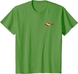 DIVE Shark Diver Down Flag Scuba Diving Men or Women T-Shirt