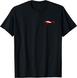 DIVE Shark Diver Down Flag Scuba Diving Men or Women T-Shirt