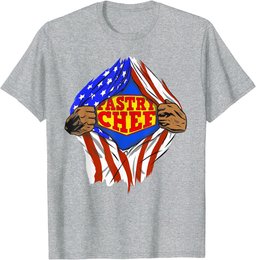 Funny Super Pastry Chef Hero Job T-Shirt
