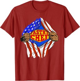 Funny Super Pastry Chef Hero Job T-Shirt