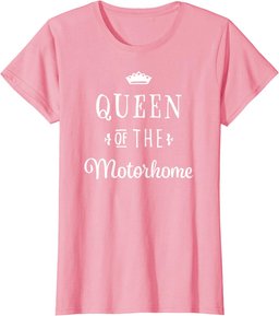Gift for Wife Campervan Owner - Queen of the Motorhome T-Shirt