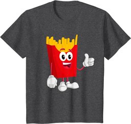 French Fries Ketchup Fast Food Lover Fancy Dress Costume T-Shirt