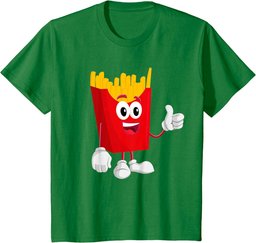 French Fries Ketchup Fast Food Lover Fancy Dress Costume T-Shirt