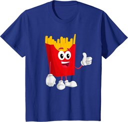 French Fries Ketchup Fast Food Lover Fancy Dress Costume T-Shirt