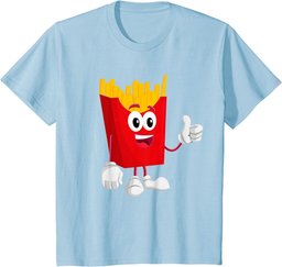 French Fries Ketchup Fast Food Lover Fancy Dress Costume T-Shirt