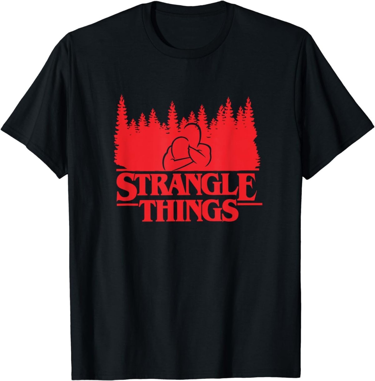 Funny MMA BJJ Strangle Things Brazilian Jiu Jitsu Gi Gift T-Shirt