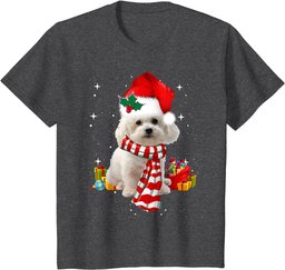 Funny Bichon Frise Christmas T-Shirt