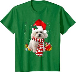 Funny Bichon Frise Christmas T-Shirt