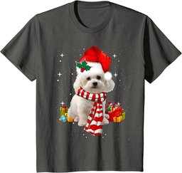 Funny Bichon Frise Christmas T-Shirt