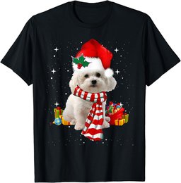Funny Bichon Frise Christmas T-Shirt