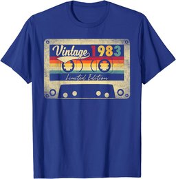 Limited Edition Vintage Best Of 1983 39th Birthday Gift T-Shirt