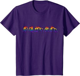 BSL (British Sign Language) LGBT Gay Pride T-Shirt