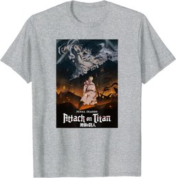 Attack on Titan Season 4 Key Art with Logo T-Shirt