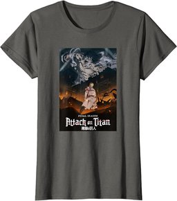 Attack on Titan Season 4 Key Art with Logo T-Shirt