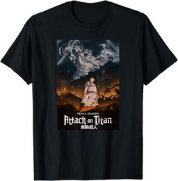 Attack on Titan Season 4 Key Art with Logo T-Shirt