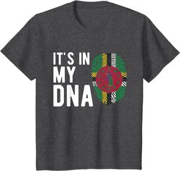 It's in my DNA Dominica Flag Dominican Gift T-Shirt