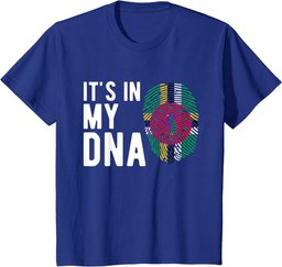 It's in my DNA Dominica Flag Dominican Gift T-Shirt