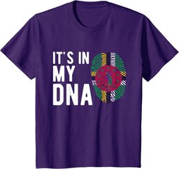 It's in my DNA Dominica Flag Dominican Gift T-Shirt