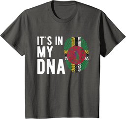 It's in my DNA Dominica Flag Dominican Gift T-Shirt