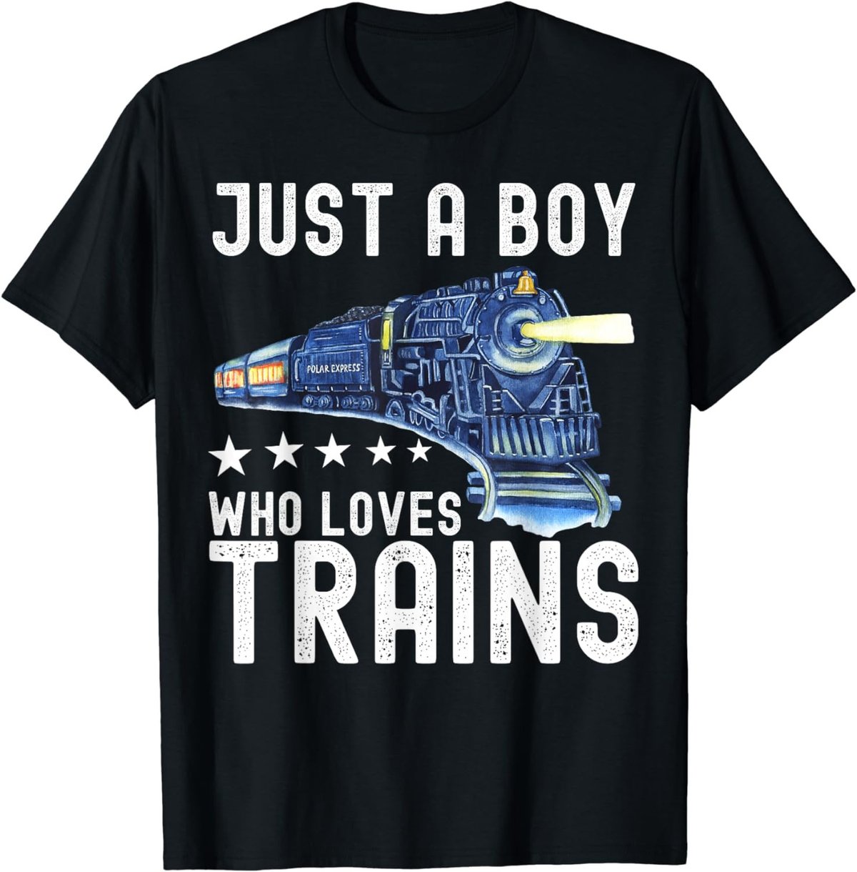 Funny Boys Just A Boy Who Loves Trains This Boy Loves Trains T-Shirt