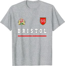 Bristol Sports/Soccer Jersey Tee Flag Football T-Shirt