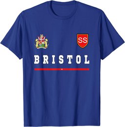 Bristol Sports/Soccer Jersey Tee Flag Football T-Shirt