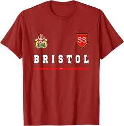 Bristol Sports/Soccer Jersey Tee Flag Football T-Shirt