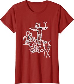 Alexamenos Graffiti - Graffito - Roman - Jesus - Christian T-Shirt