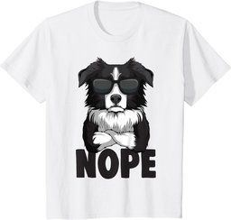 Border Collie Dog Kids Boys Women T-Shirt