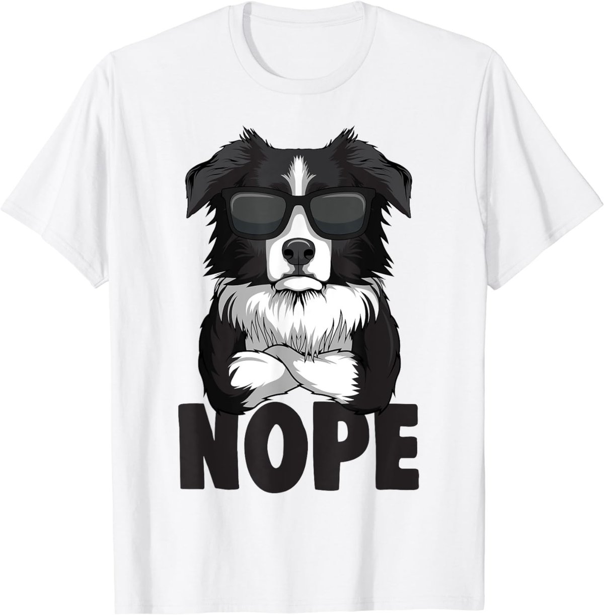 Border Collie Dog Kids Boys Women T-Shirt