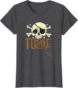 Pi Rate Math Men Pirate Shirts Happy Pi Day Science Teachers T-Shirt