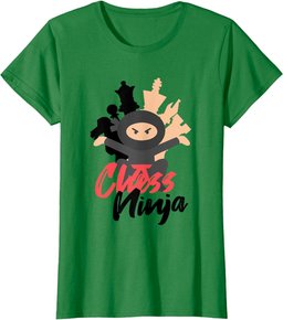 Chess Ninja Checkmate Master Chess Boys Girls T-Shirt