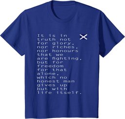 Men's Declaration of Arbroath - Scottish Independence T-Shirt