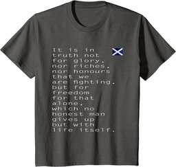 Men's Declaration of Arbroath - Scottish Independence T-Shirt