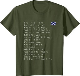 Men's Declaration of Arbroath - Scottish Independence T-Shirt