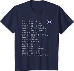 Men's Declaration of Arbroath - Scottish Independence T-Shirt