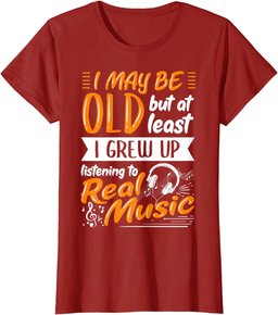 Jazz Band Musician I Grew Up Listening To Real Music T-Shirt