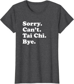 Men Women Boys or Girls Funny Tai Chi T-Shirt