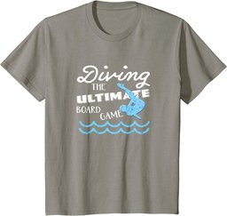 Funny Springboard Divers & Diving Board Game Gift Design T-Shirt