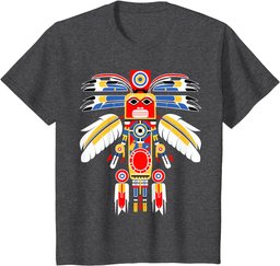 Abstract Thunderbird North American Indian Plains Art Style T-Shirt