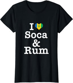 I love Soca and Rum! St Vincent T-Shirt