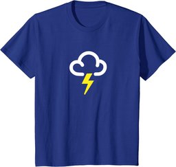 Lightening Weather Symbol T Shirt T-Shirt