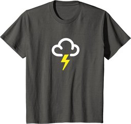 Lightening Weather Symbol T Shirt T-Shirt