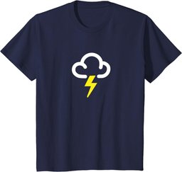 Lightening Weather Symbol T Shirt T-Shirt